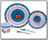 Ladybug Melamine Dish Set by SCHYLLING