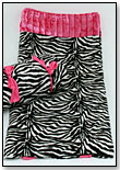 Zebra Slumber Sack by KELLY KOUTURE