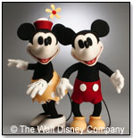 Mickey and Minnie Mouse by R. JOHN WRIGHT DOLLS INC.