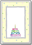 Birthday Cake Invitation by INVITING COMPANY