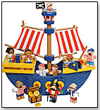 Pirate Ship Playset by TOY WORKSHOP