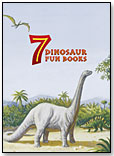7 Dinosaur Fun Books by DOVER PUBLICATIONS