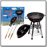 Mini Barbecue Grill Set by SCHYLLING