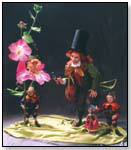 Fairy Flower Piece  Includes Six Fairies by SUSANNE PFISTER
