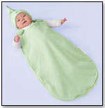 Zip-Around Double Velboa BeddieBye in Sage by KIDDOPOTAMUS AND COMPANY