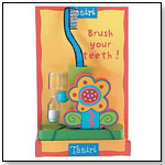 Wooden Toothbrush Holder by COLORI USA/TATIRI