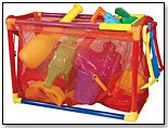 Beach and Back Yard Tote Toy Box by PROCESSED PLASTIC CO.