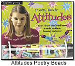 Attitudes Poetry Beads by MAGNETIC POETRY