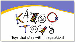 kazoo toys charity donation logo toy store specialty toys