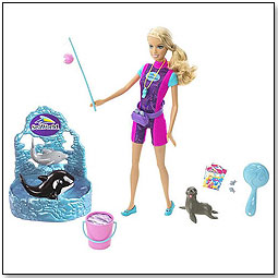 barbie whale trainer sea world mattel peta