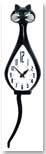 Simone Cat Clock by ANIMATED CLOCK CO