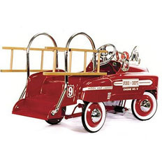 Deluxe Fire Truck Pedal Car