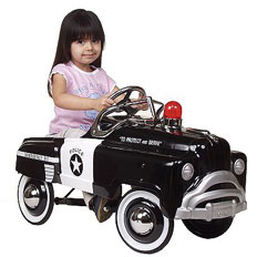 Police Sedan Pedal Car