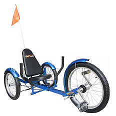 20" Tri-501 Blue Triton Pro - the Ultimate Three-Wheeled Cruiser