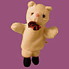 Plush Hand Puppet Cat by BAKER WOOD MARIONETTES