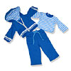 Serendipity Doll Clothing Collection: Blue Jogging Suit by THE BEAR MILL