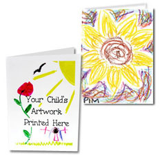 Cards by Kids custom Greeting Cards