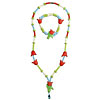 Denoest Tulip Necklace/Bracelet Set by CHALLENGE & FUN INC.