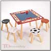 All Star Sports Table & 4 Stool Set by LEVELS OF DISCOVERY