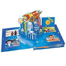 Pop-Up Photo Album - Rocket to Pluto