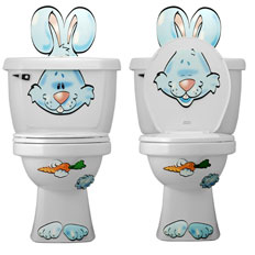 Toilet Buddies Poo P. Bunny™