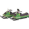 1/16th Scale Die-Cast 1972 John Deere Snowmobiles by LONE TREE CREEK LLC