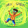 Magnificent Cards: "I am a Genius" Affirmation Card by MAGNIFICENT CREATIONS LIMITEE