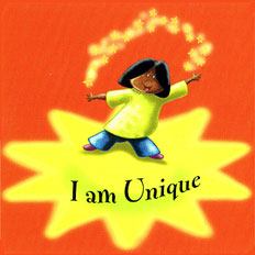 Magnificent Cards: "I am Unique" Affirmation Card