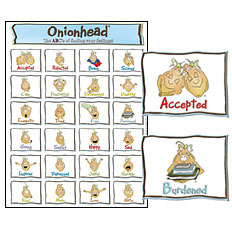 Onionhead® A-Z Magnet Set - The ABC's of finding your feelings