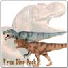 Favorite Collection Soft Model Dinosaur Series  T rex Dino Pack by TOYOSAURUS