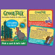 GreenTalk TableTalk® Conversation Cards for the Entire Family