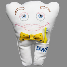 Toby: Your Tooth Fairy Pillow (boy)