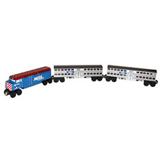 Chicago's own Metra Passenger Train Set