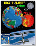 Hugg-A-Planet Space Station Earth Moon Mars Set by HUGG-A-PLANET