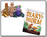Diary of a Worm & Friends Finger Puppets Playset by MERRYMAKERS