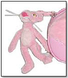 Pink Panther Plush Clip-On Figure by AURORA WORLD INC.