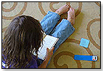 Homeschoolers Turn Pages for Digital Bookmark