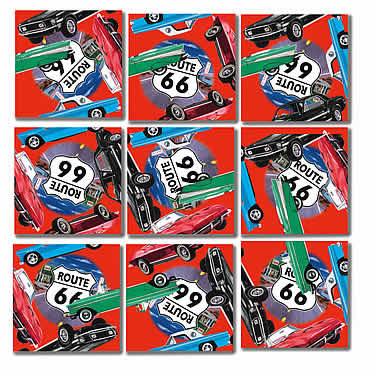 Classic Cars Scramble Squares� by b. dazzle, inc.