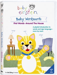 Tdmonthly Tm Archives Of Toydirectory Toys And Games Baby Wordsworth First Words Around The House Dvd From Baby Einstein
