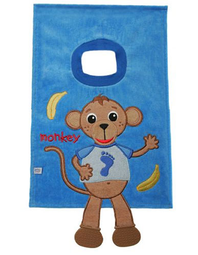 Baby Einstein Monkey Teether Bib by BABY EINSTEIN