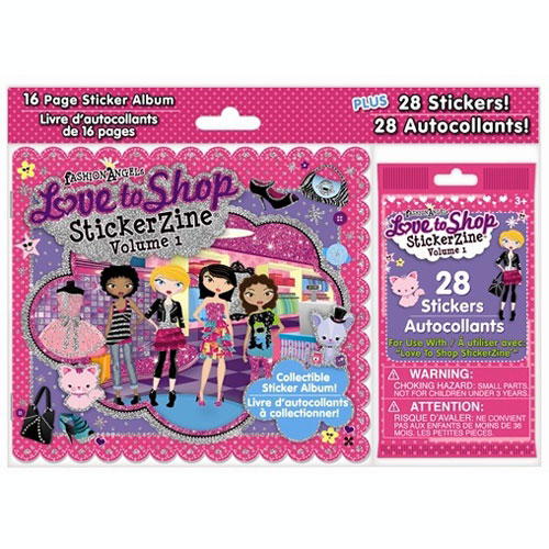Love to Shop StickerZine by FASHION ANGELS