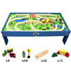 Conductor Carl 80 Piece Wooden Train Set with Table by BRYBELLY HOLDINGS INC.