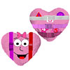 "Bella" Heart Pillow Buckle Toy by BUCKLE TOYS