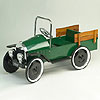 Jalopy Pedal Pickup Truck - Green by C & N REPRODUCTIONS