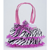 Zebra Ruffle Tote by DOUGLAS CUDDLE TOYS