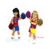 Got Spirit Cheerleader Outfit by DREAM BIG WHOLESALE DOLL CLOTHES LLC