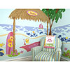 Ilana's Beach Shack Wall Mural by ELEPHANTS ON THE WALL