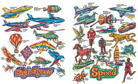 Color Your Own Poster: Flight & Speed by HYGLOSS PRODUCTS INC.