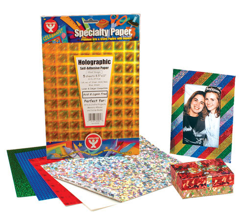 Holographic Paper by HYGLOSS PRODUCTS INC.