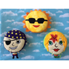 Dream Frenz® PJ the Pirate, Merry the Mermaid and Sol the Sun by MAF INDUSTRIES